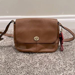 Coach Camel Crossbody/Shoulder bag